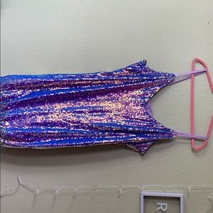 Sequins mini dress